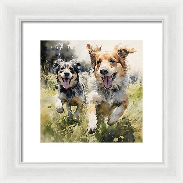 Dynamic Duo - Framed Print