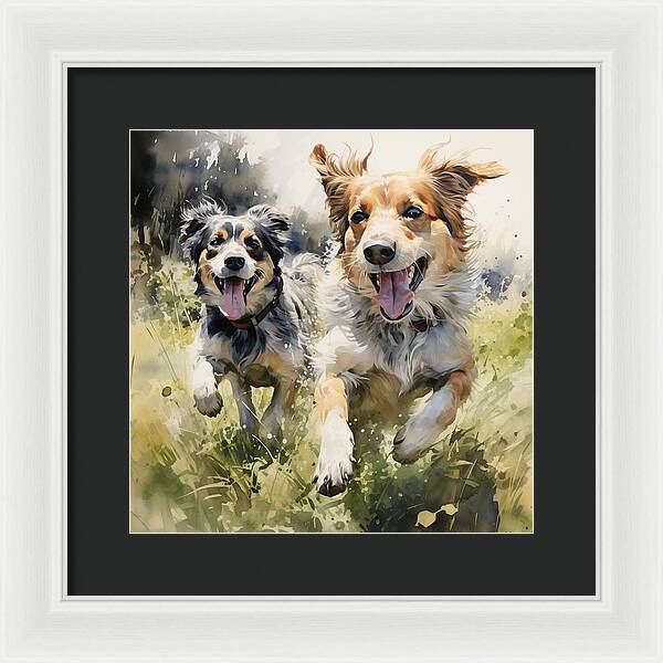 Dynamic Duo - Framed Print