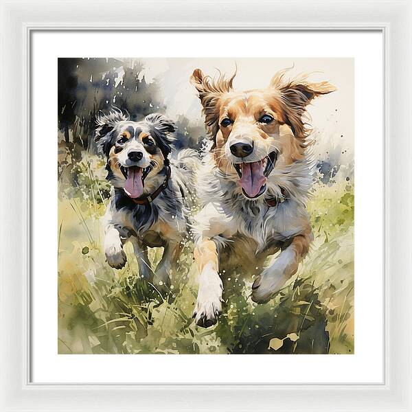 Dynamic Duo - Framed Print