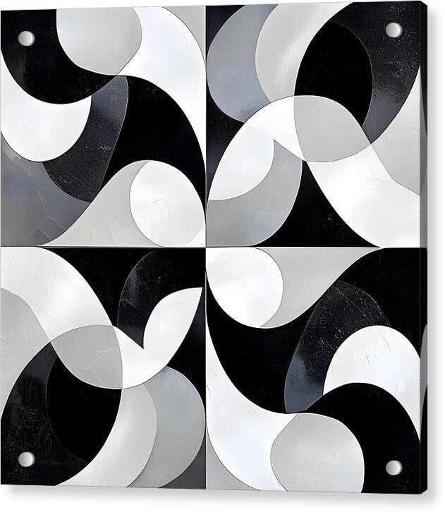 Echoes in Grayscale - Acrylic Print