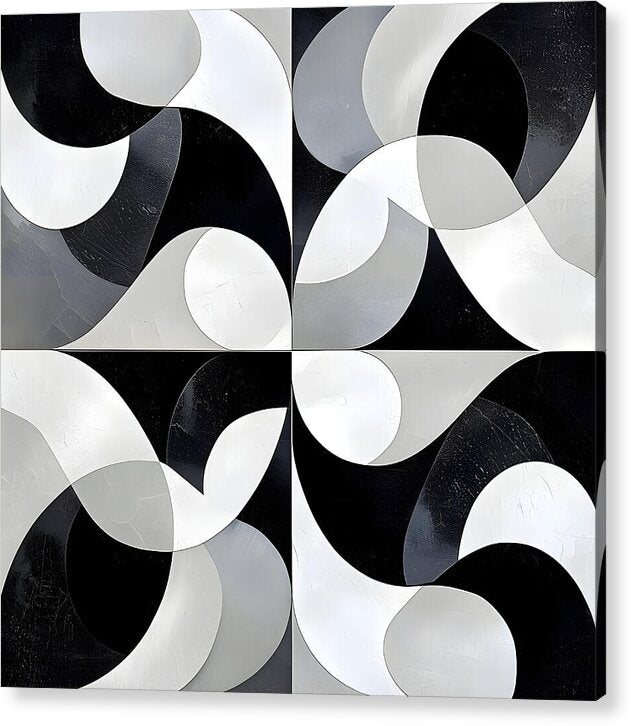 Echoes in Grayscale - Acrylic Print