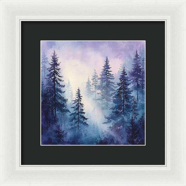 Echoes of the Mist - Framed Print