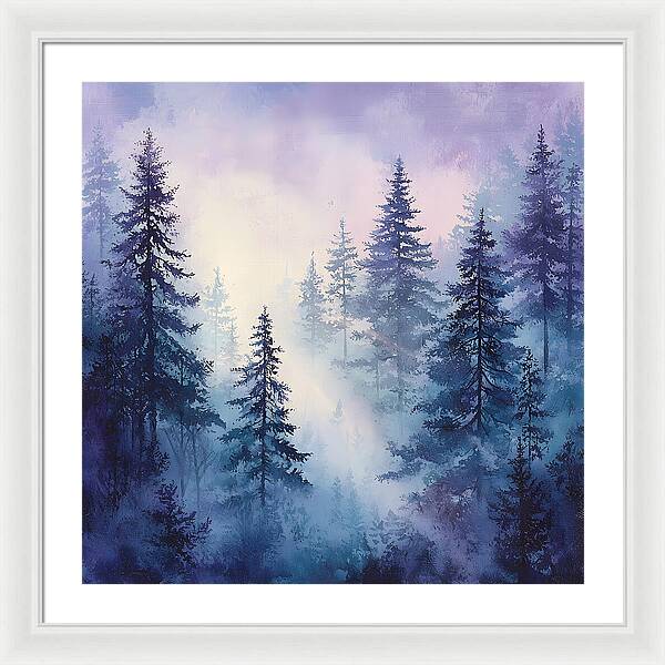Echoes of the Mist - Framed Print