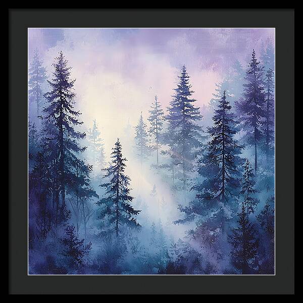 Echoes of the Mist - Framed Print