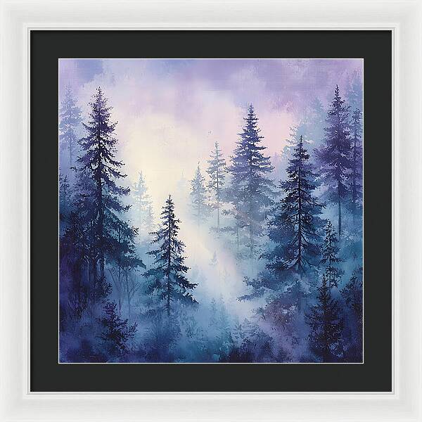 Echoes of the Mist - Framed Print