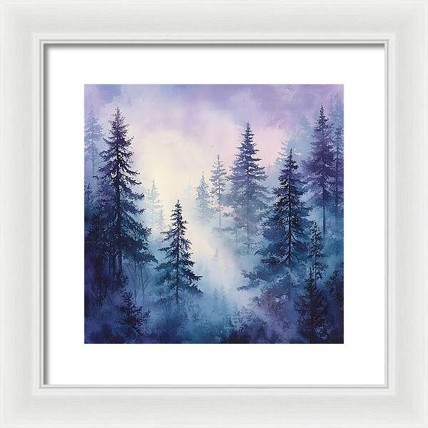 Echoes of the Mist - Framed Print