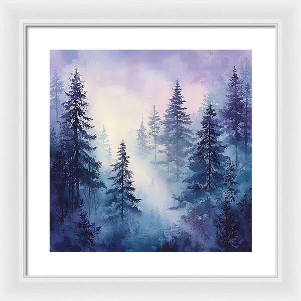 Echoes of the Mist - Framed Print