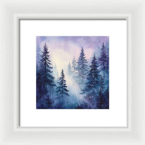 Echoes of the Mist - Framed Print