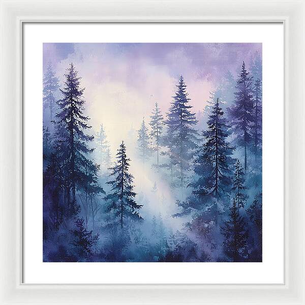 Echoes of the Mist - Framed Print