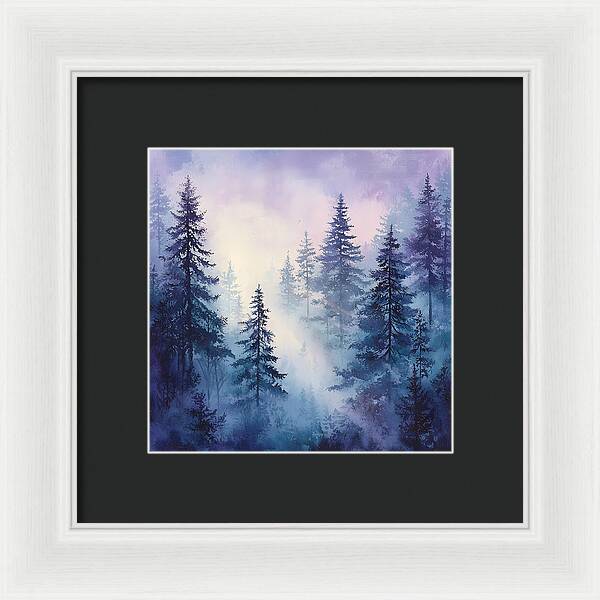 Echoes of the Mist - Framed Print