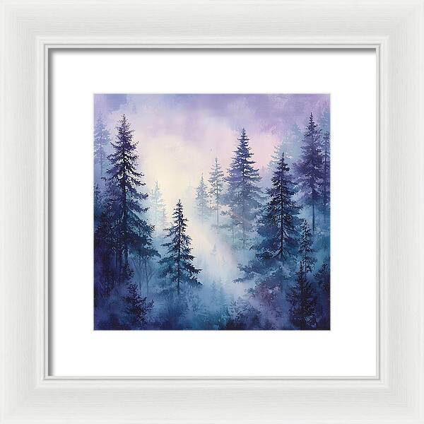 Echoes of the Mist - Framed Print