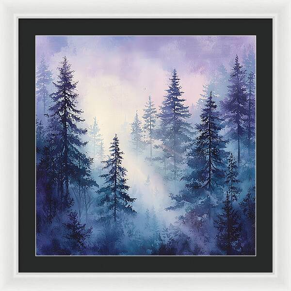 Echoes of the Mist - Framed Print