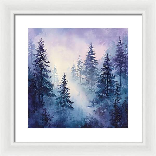Echoes of the Mist - Framed Print