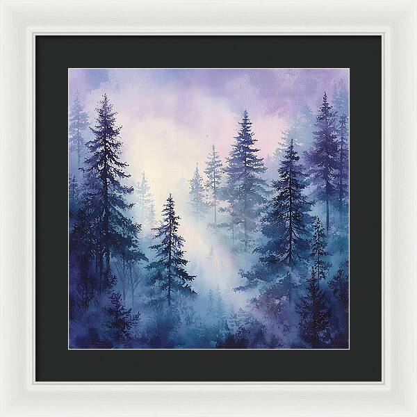 Echoes of the Mist - Framed Print