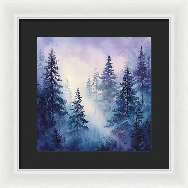 Echoes of the Mist - Framed Print