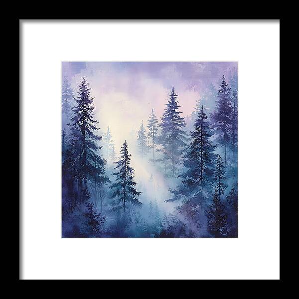 Echoes of the Mist - Framed Print