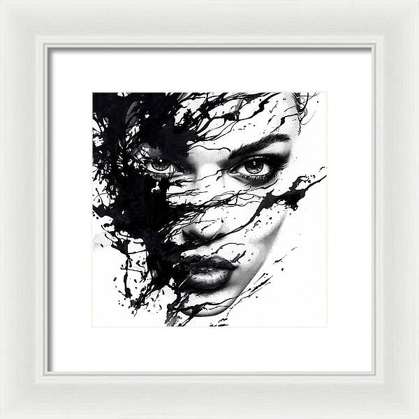 Eclipse of Her - Framed Print