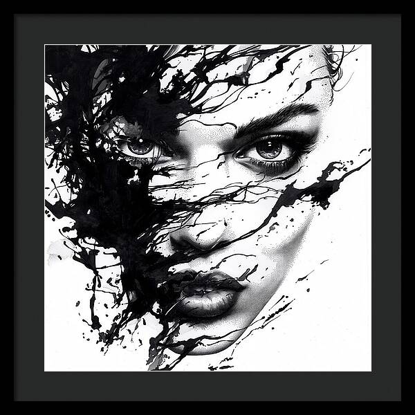 Eclipse of Her - Framed Print