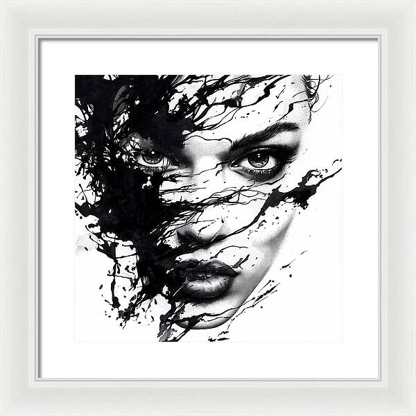 Eclipse of Her - Framed Print