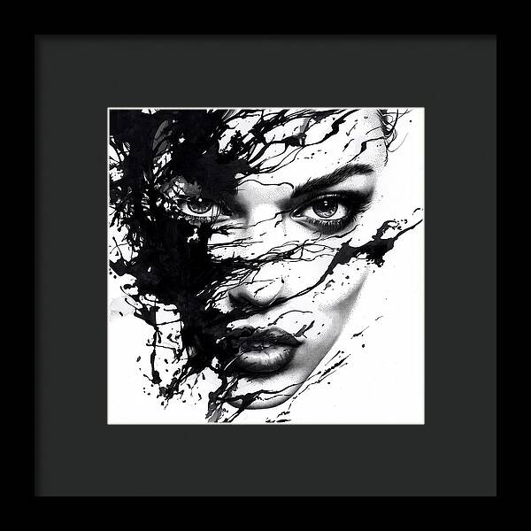 Eclipse of Her - Framed Print