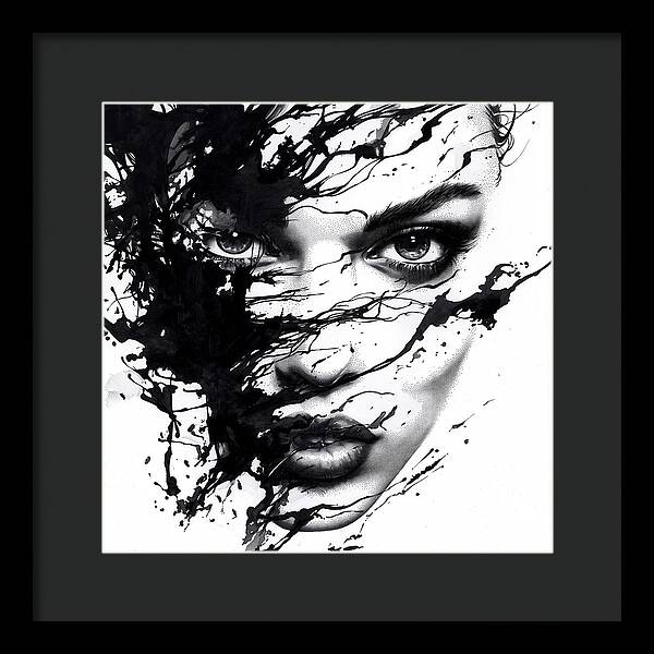 Eclipse of Her - Framed Print