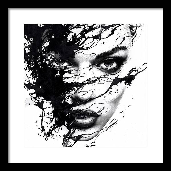 Eclipse of Her - Framed Print