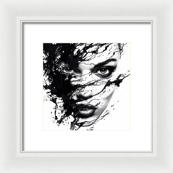 Eclipse of Her - Framed Print