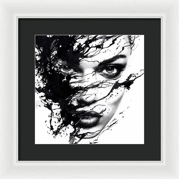 Eclipse of Her - Framed Print
