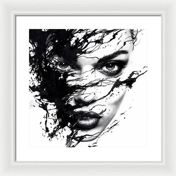 Eclipse of Her - Framed Print