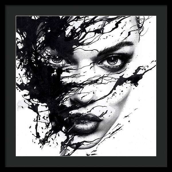 Eclipse of Her - Framed Print