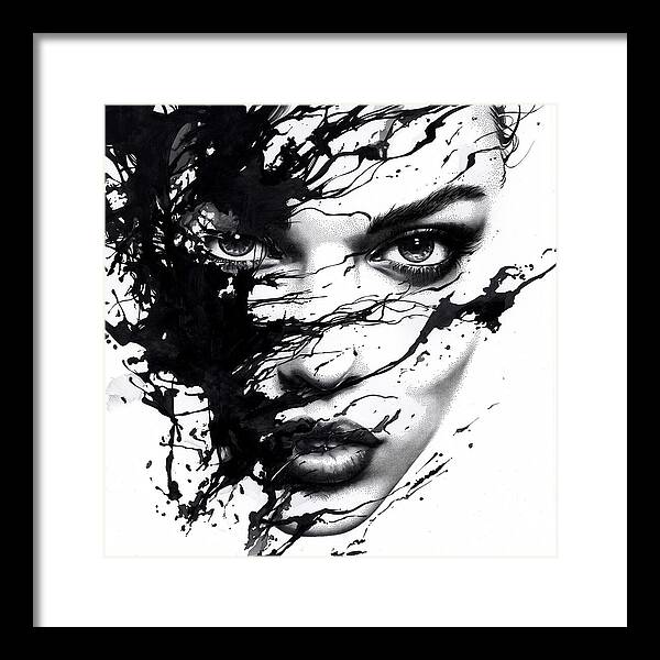 Eclipse of Her - Framed Print