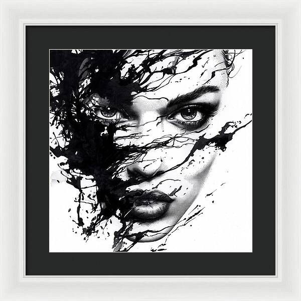 Eclipse of Her - Framed Print