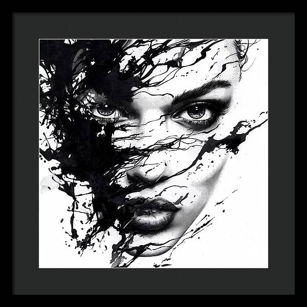 Eclipse of Her - Framed Print