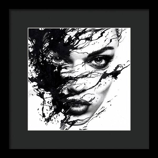 Eclipse of Her - Framed Print