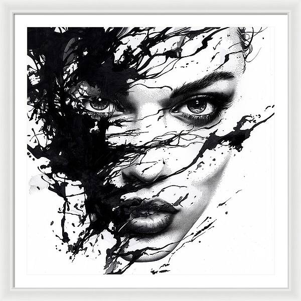 Eclipse of Her - Framed Print