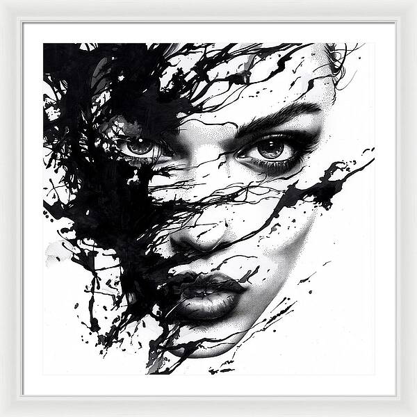 Eclipse of Her - Framed Print