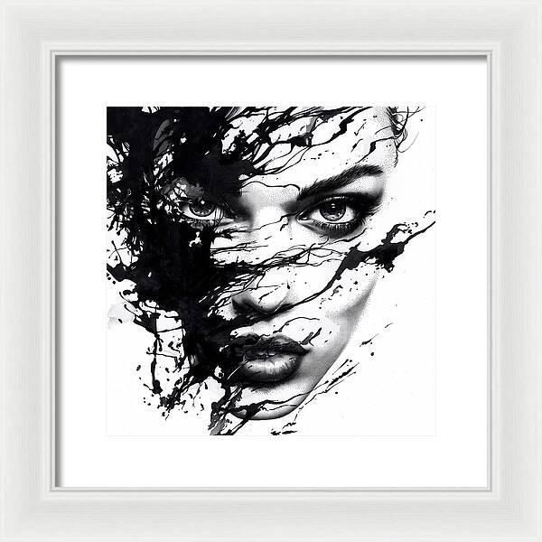 Eclipse of Her - Framed Print