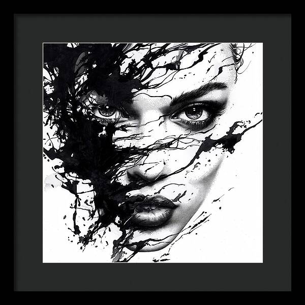 Eclipse of Her - Framed Print