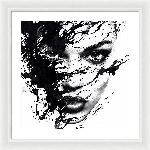 Eclipse of Her - Framed Print