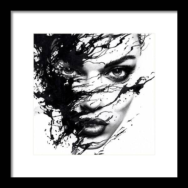 Eclipse of Her - Framed Print