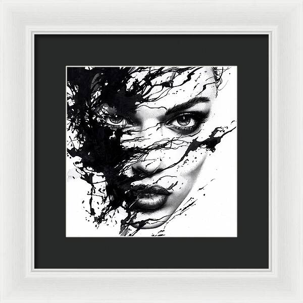 Eclipse of Her - Framed Print