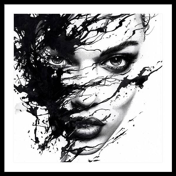 Eclipse of Her - Framed Print