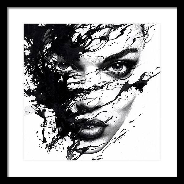 Eclipse of Her - Framed Print