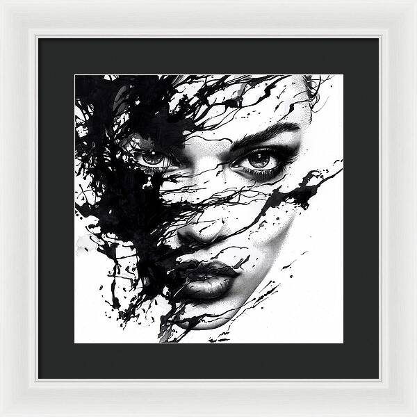 Eclipse of Her - Framed Print