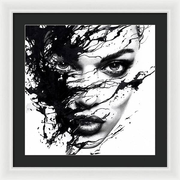 Eclipse of Her - Framed Print