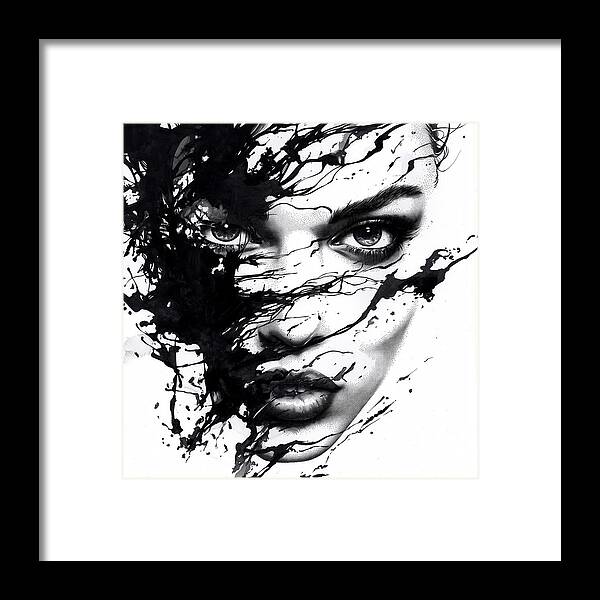 Eclipse of Her - Framed Print