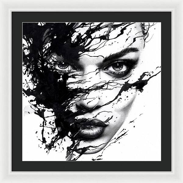 Eclipse of Her - Framed Print