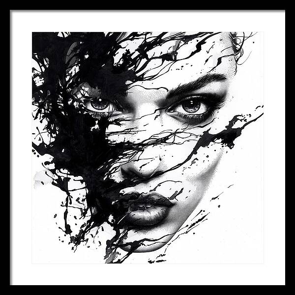 Eclipse of Her - Framed Print