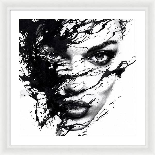 Eclipse of Her - Framed Print