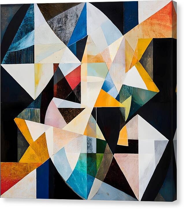 Eclipsed Geometry - Canvas Print